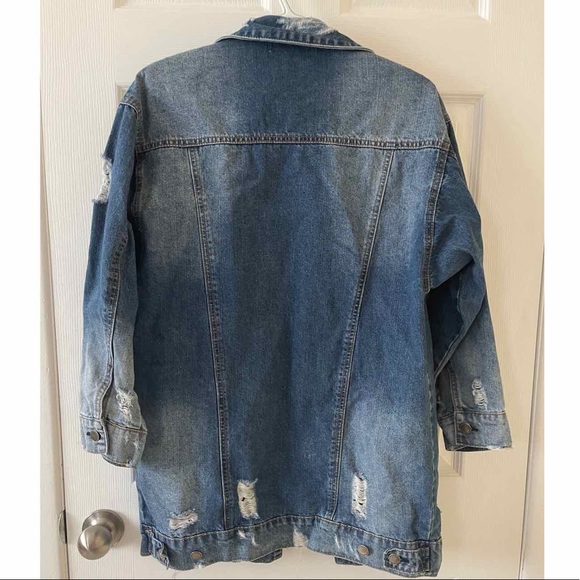 Oversized Jean Jacket. - Picture 2 of 3